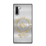 Personalized Canadian Armed Force Phone Case Printed QTPD256