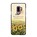 Personalized Your're My Sunshine My Only Sunshine Sunflowers with Kid Names Phonecase Printed HTHHN23258