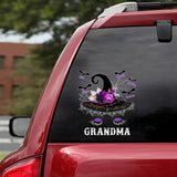 Personalized Grandma Witch Halloween Decal Printed QTPN23349