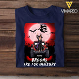 Personalized Brooms Are For Amateurs Witch Jeep T-shirt Printed MTKVH23334