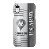 Personalized US Military Phone Case Printed QTPN382