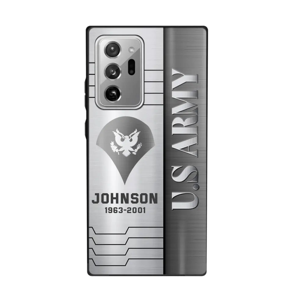 Personalized US Military Phone Case Printed QTPN382