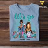 Personalized Let's Go Girl·Horse Girl T-Shirt Printed PTN23367