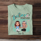 Personalized Besties Forever with Names Tshirt PTN23379