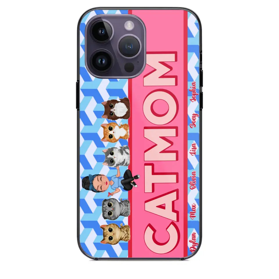 Personalized Cat Mom Phonecase Printed LDMVQ23344