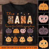 Personalized This Nana Loves Her Little Pumpkins  T-shirt Printed HTHKVH23421