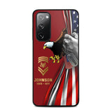 Personalized US Military Veteran Retired Phone Case Printed QTKH431