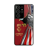 Personalized US Military Veteran Retired Phone Case Printed QTKH431