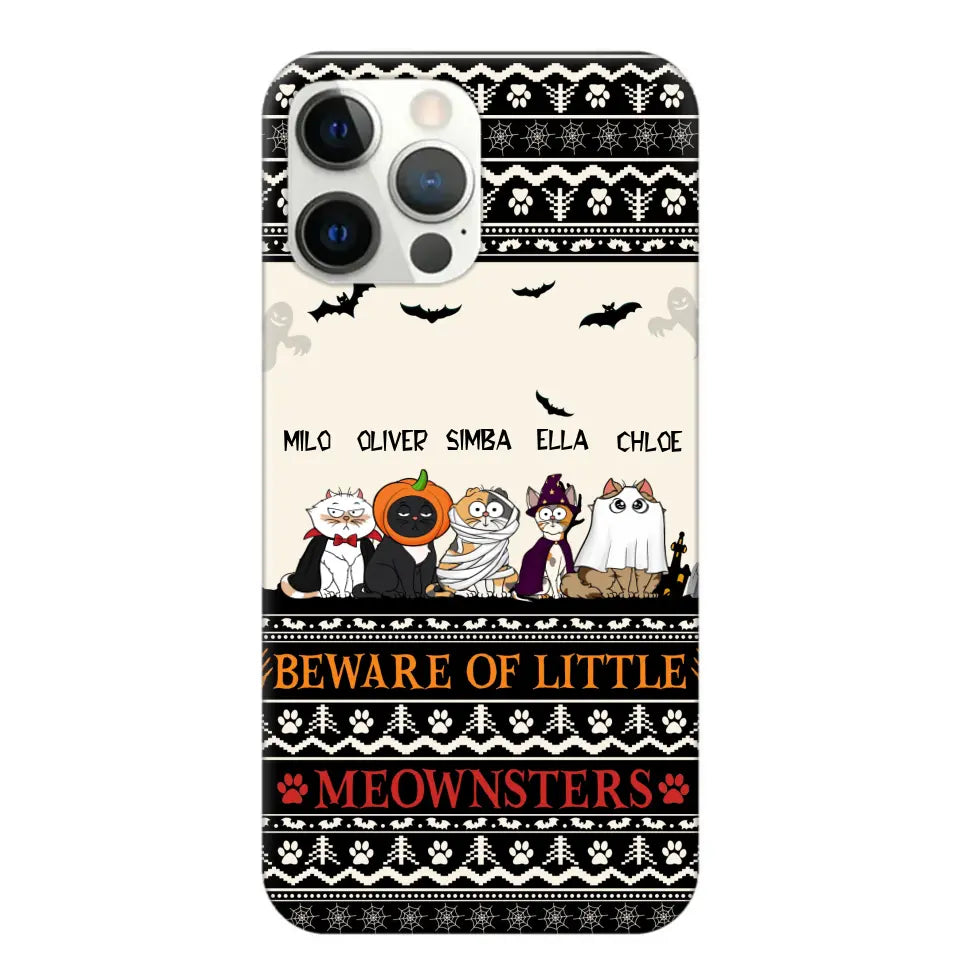 Personalized Beware Of Little Meownsters Phonecase LDMKVH23444