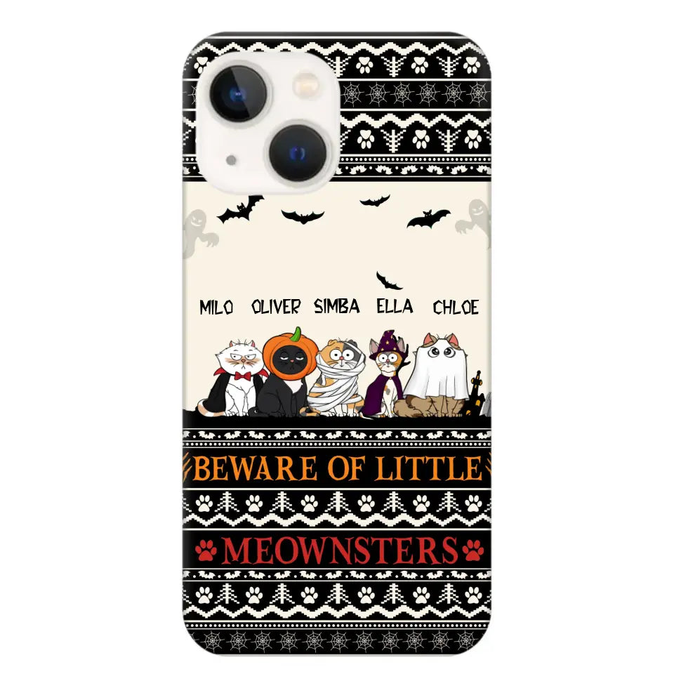 Personalized Beware Of Little Meownsters Phonecase LDMKVH23444