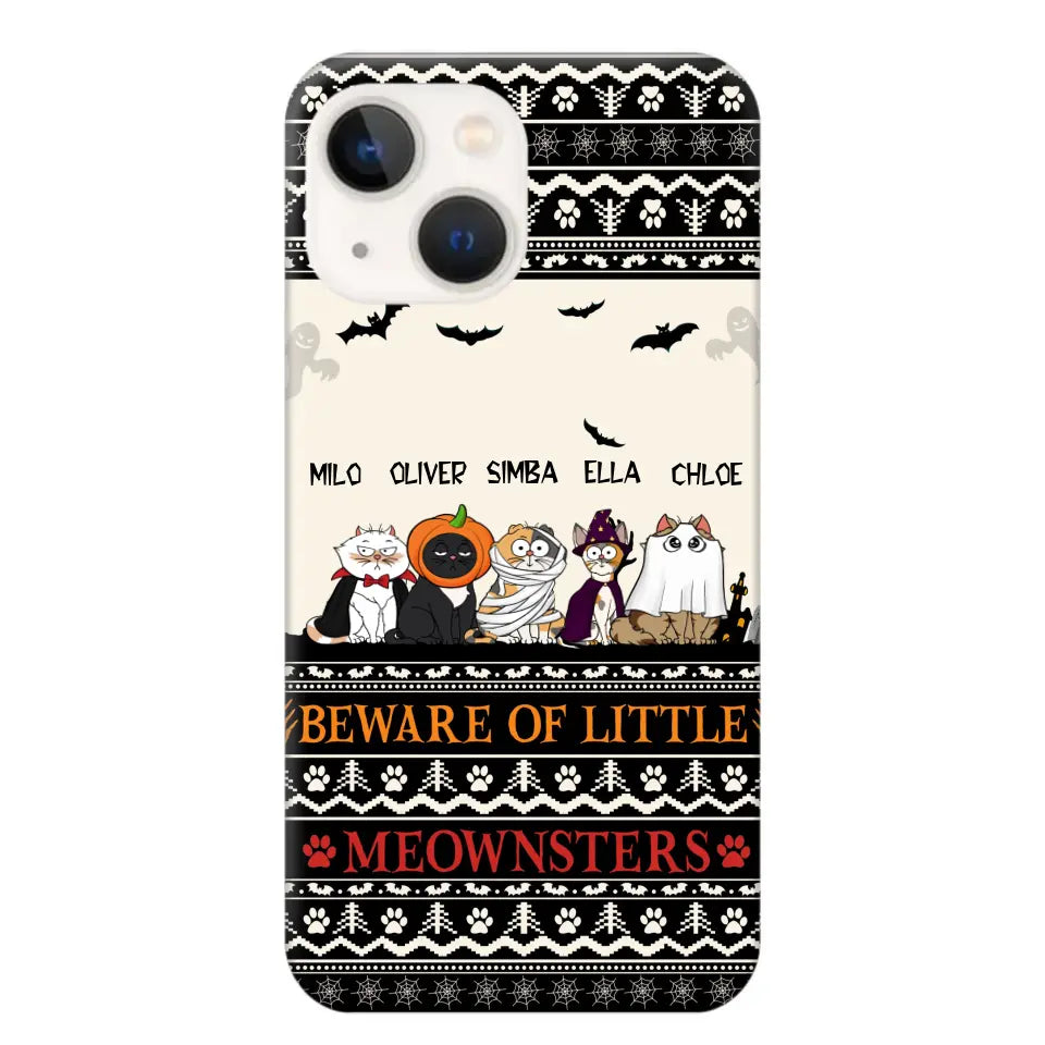 Personalized Beware Of Little Meownsters Phonecase LDMKVH23444