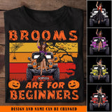 Personalized Brooms Are For Beginners Jeep Witch T-shirt Printed KVH23454