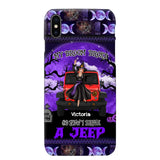 Personalized My Broom Broke So Now I Drive A Jeep Jeep Girl Phonecase Printed LDMVQ23460