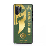 Personalized Canadian Armed Force Phone Case Printed QTKH458