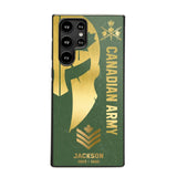 Personalized Canadian Armed Force Phone Case Printed QTKH458