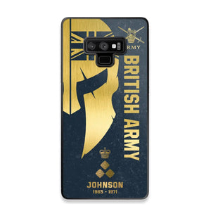 Personalized British Armed Force Veteran Phone Case Printed QTKH475