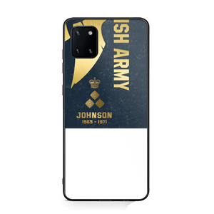 Personalized British Armed Force Veteran Phone Case Printed QTKH475