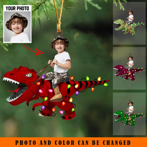 Personalized Upload Your Kid Photo Gift Christmas Gift Wood Ornament Printed 23500KVH