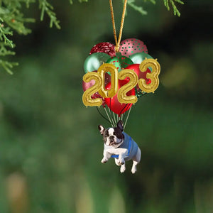 Personalized Upload Your Dog Photo Dog Hanging Balloons Acrylic Ornament Printed VQ23632