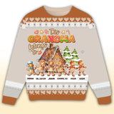 Personalized This Grandma Belongs To Ugly Sweater Printed HTHHN23646