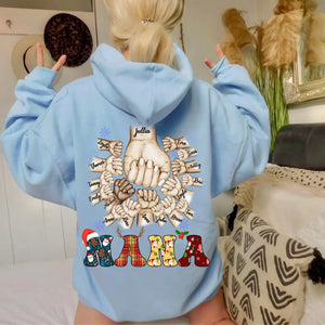 Personalized Nana Hands Custom Name Hoodie 2D Printed NMTKVH23707