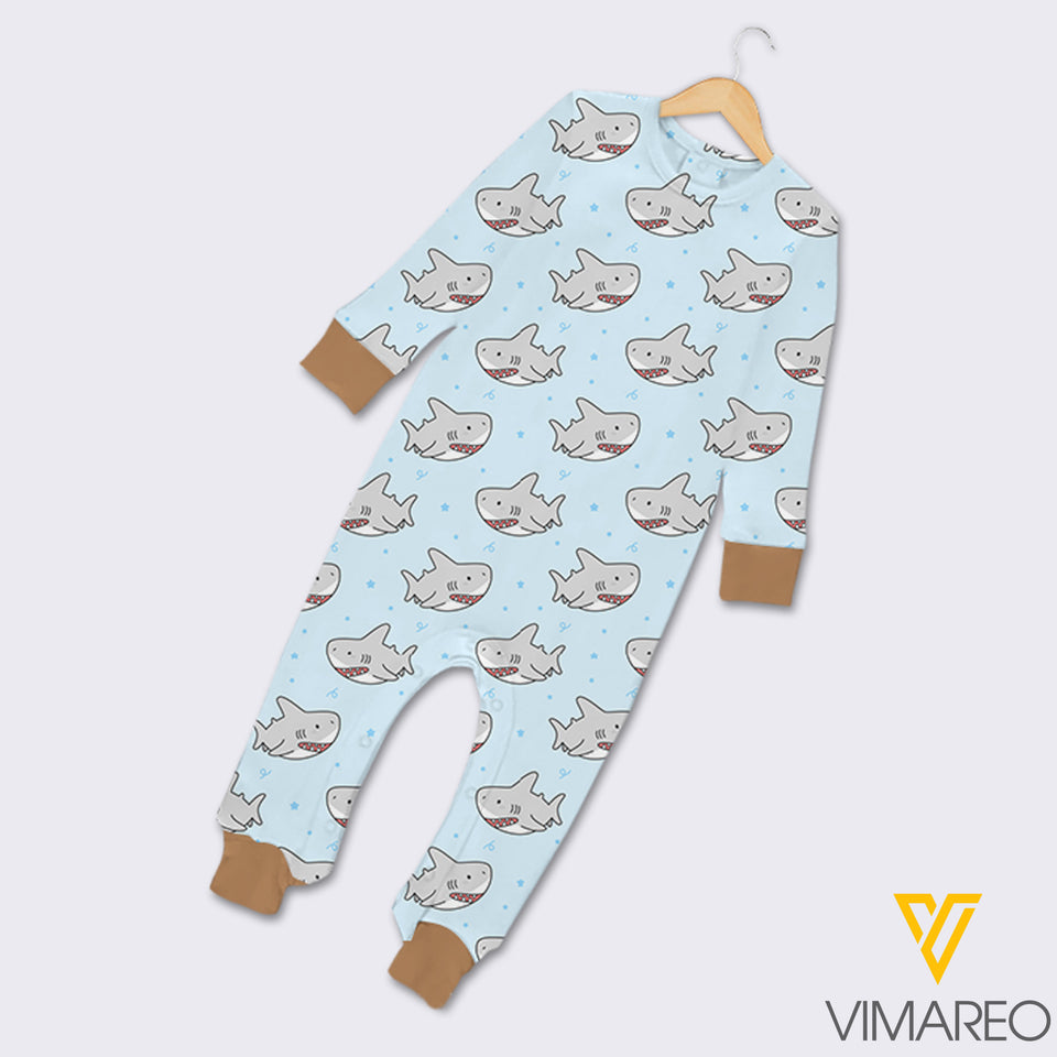 Shark Baby Romper CEEFD7