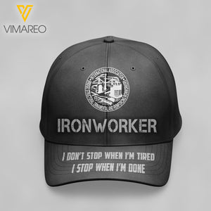 MH IRONWORKER Peaked cap 3D FEB-MD24