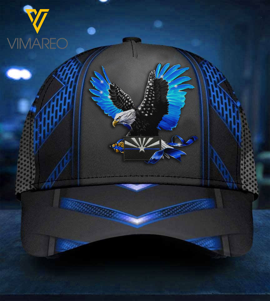 VH Arizona blue thin Peaked cap 3D 0103 TMA