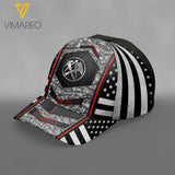 Roofer Flag Peaked cap 3D dh 2602