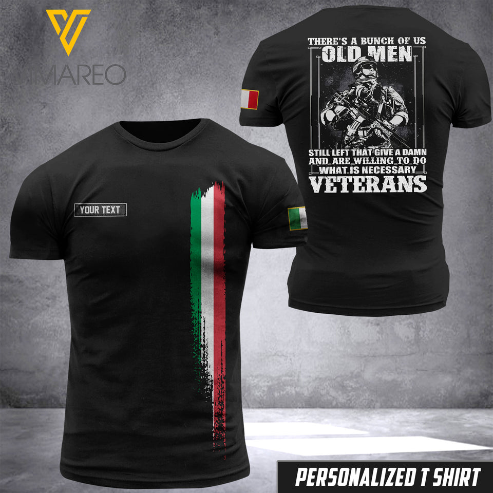 Customized Italian Soldier 3D Printed Combat Shirt EZHQ3006
