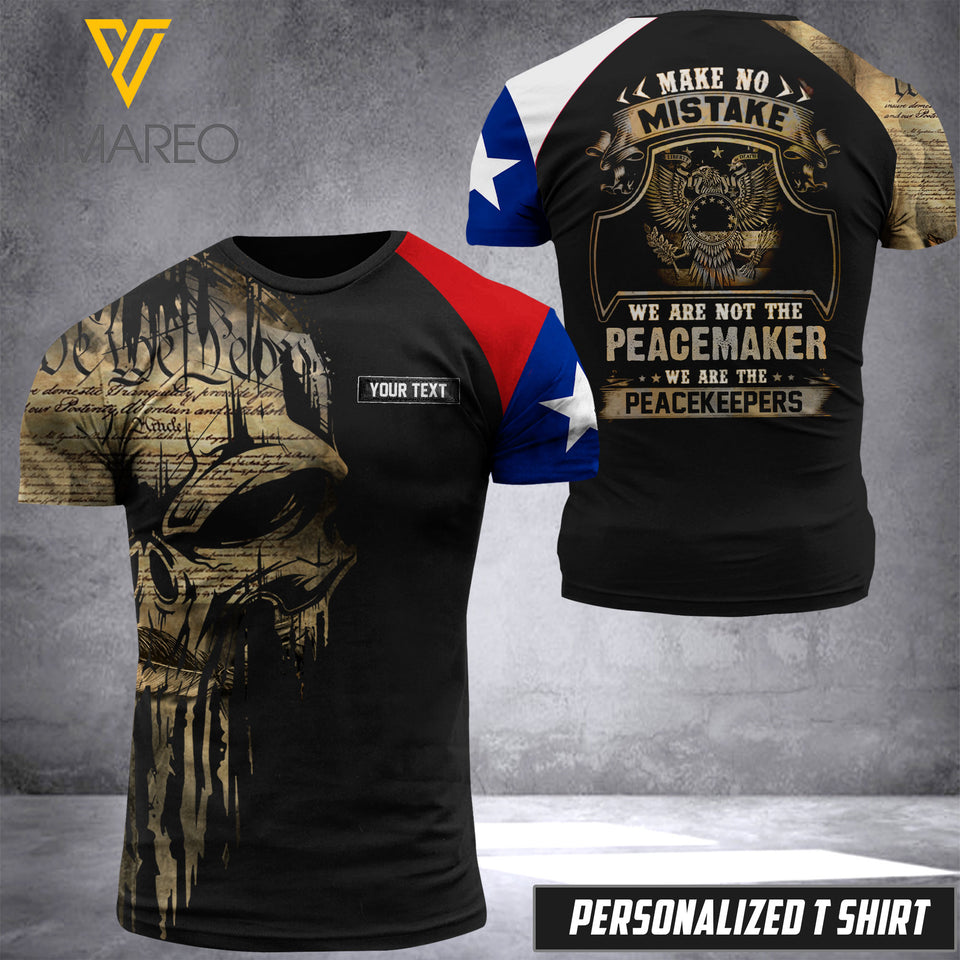 Son Of Texas 3D Printed Combat Shirt EZHQ160621
