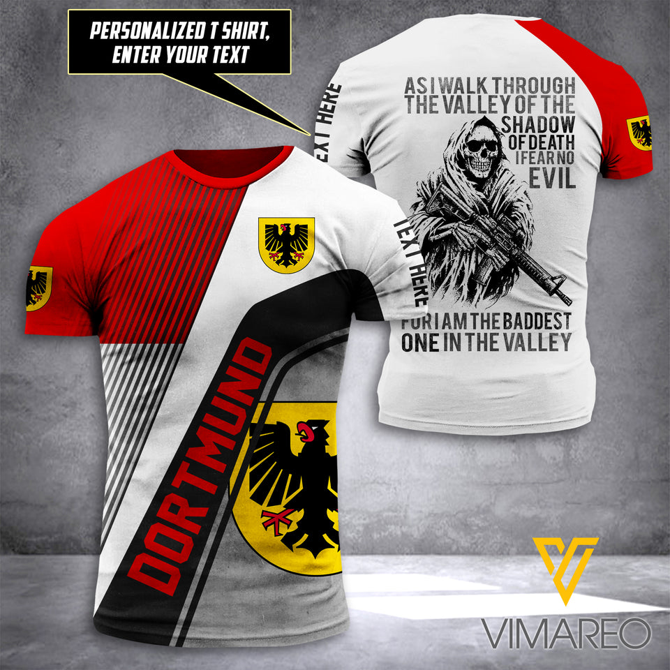 Customized Dortmund Soldier 3D Printed Shirt EQ064