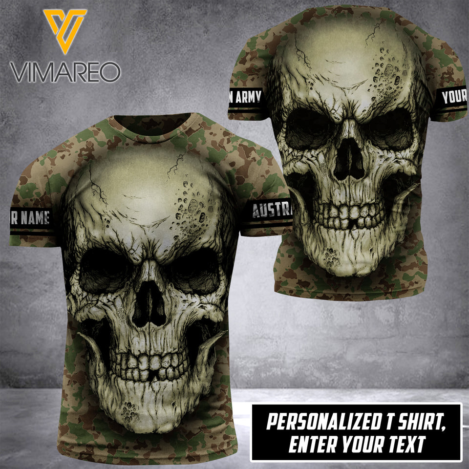 Customized Australian Soldier 3D Printed Combat Shirt EZQ020621