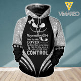 NOVEMBER GIRL HOODIE 3D PRINTED SEP-HQ06