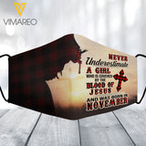 Never Underestimate A Girl Was Born In November Normal Mask SEP-HQ09