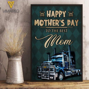 Happy Mother's Day - Trucker Canvas APR-DT09