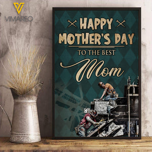 Happy Mother's Day - Ironworker Canvas APR-DT09