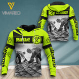 PERSONALIZED GERMAN DACHDECKER HOODIE 3D PRINTED SEP-DT08