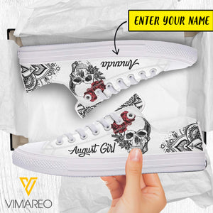 Personalized August Girl Shoer JUL-LN21