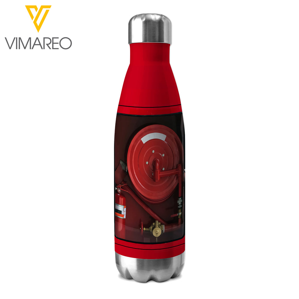 Personalized Firefighter Insulated Water Bottle NOV-QH06