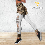 DECEMBER GIRL BLOOD OF JESUS COMBO HOODIE / LEGGING PRINTED 3D