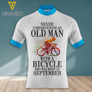 KHMD CYCLING BORN IN SEPTEMBER MEN'S 3D PRINTED