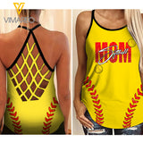 KHMD SOFTBALL Criss-Cross Tank Top