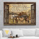 Horse Lover Canvas Printed DEC-HC20