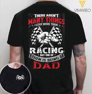 RACING DAD T-SHIRT 3D PRINTED