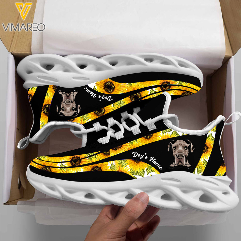 PERSONALIZED GREAT DANE DOG SNEAKERS PRINTED