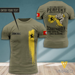 SCHAFFHAUSEN CUSTOMIZE T-SHIRT