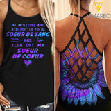 Ma Meilleure Amie  Criss-Cross Open Back Camisole Tank Top NEY1313T