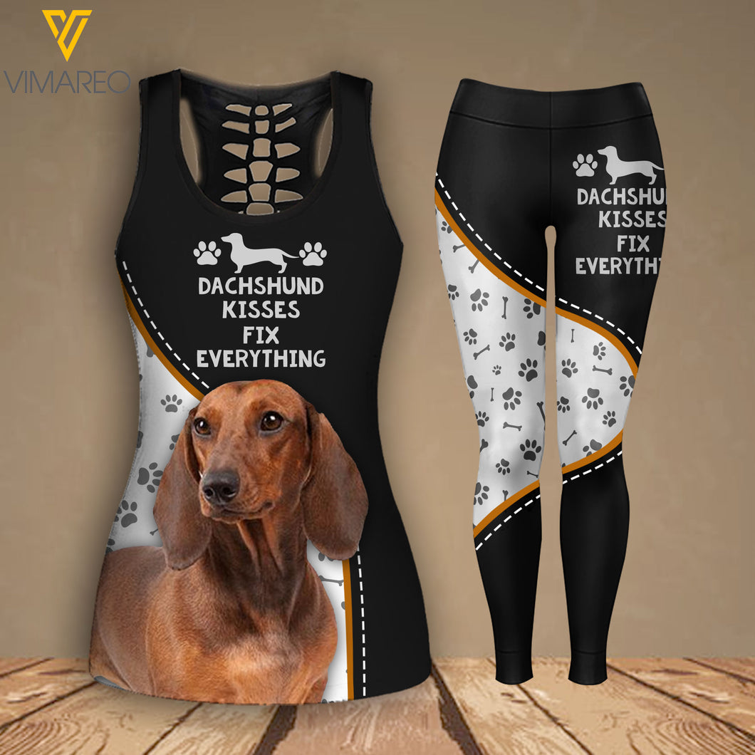 VMVH Dachshund COMBO TANK+LEGGING 3D PRINTED 0203 HVQ