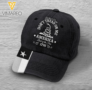 Texas Flag Peaked cap 3D 2207TQ